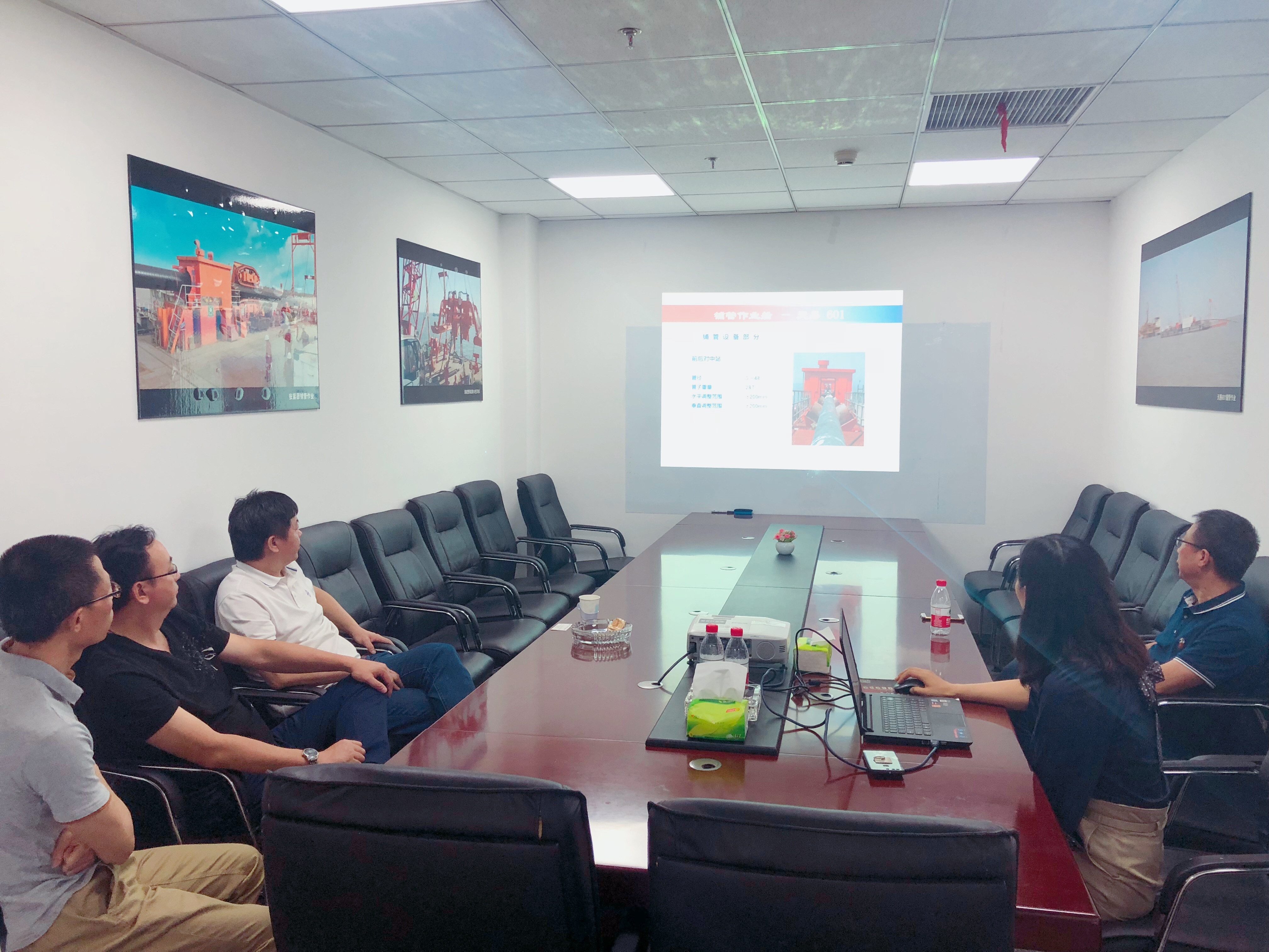 我司与中交广州水运工程设计研究院洽谈合作