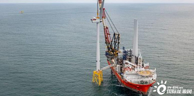 欧洲首台10mw已就位，配全球最大水深导管架！