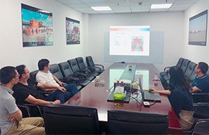 我司与中交广州水运工程设计研究院洽谈合作