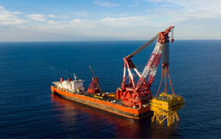 国内最大的海上风电“心脏”完成吊装