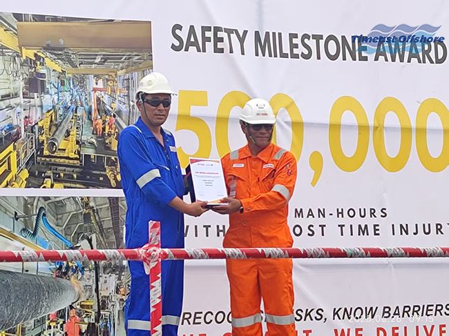 荣耀时刻！安全月我司马来西亚项目人员获业主 hse 表彰